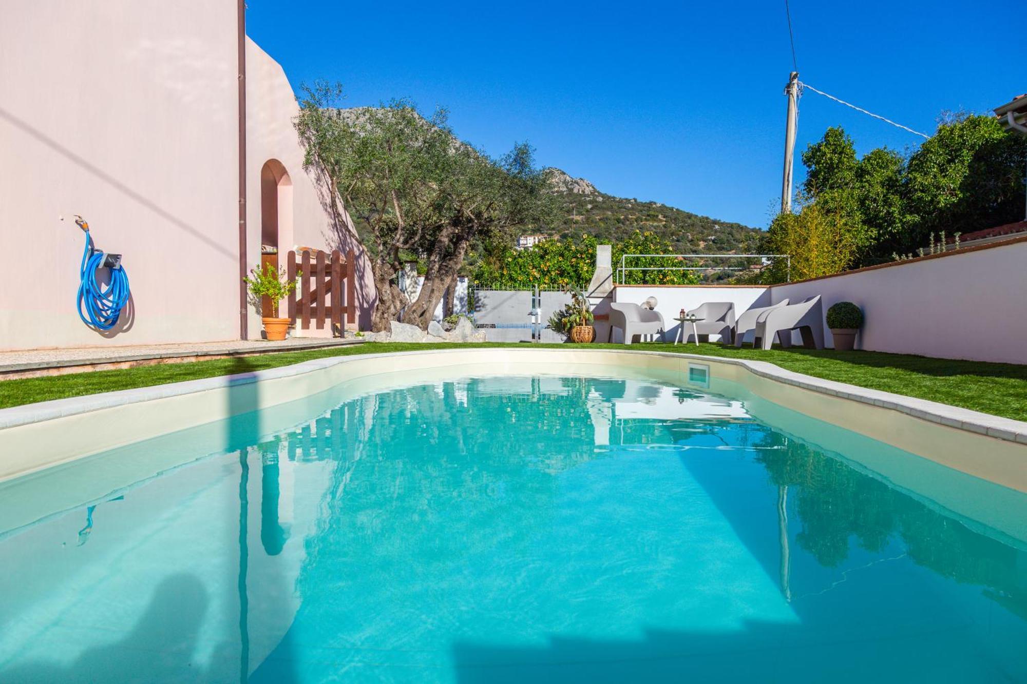 Bynos Pool - Primo Piano Apartment Santa Maria Navarrese Exterior photo